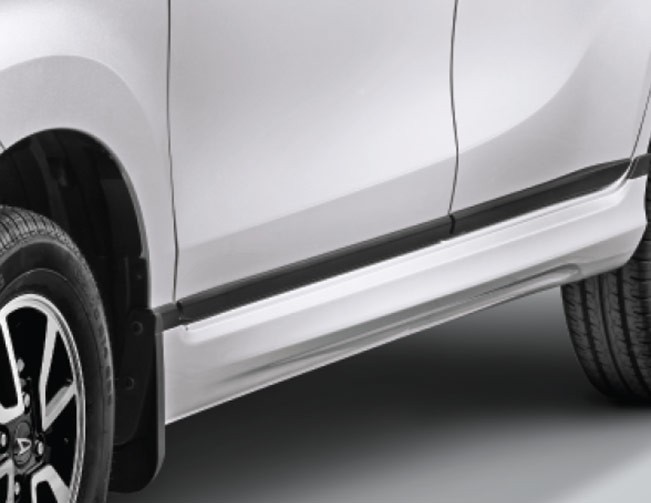 New Side Body Moulding and Side Skirt (Deluxe Variant)
